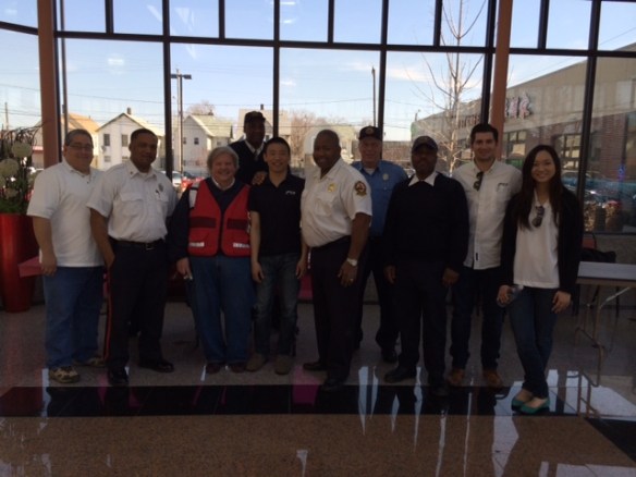 Cleveland Fire, TCP Volunteers and Red Cross Volunteers presented Fire Safety Program at Asia Plaza on April 12.