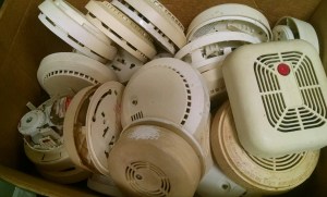 Discarded Smoke Alarms Photo credit: Jim McIntyre, American Red Cross